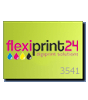 Eintrittskarte DIN A6 1 x nummeriert 4/4 farbig mit beidseitig partieller UV-Lackierung
